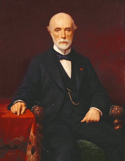 Louis-Charles de Saulces de Freycinet (1828-1923) 1880 von Achille Zo